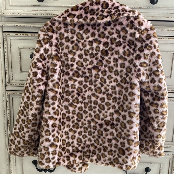 Gymboree adorable , leopard coat L - Picture 5 of 5